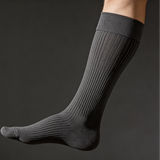 Chaussettes compression médicale Staturel Gris — Compression graduée Classe 1
