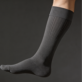 Chaussettes compression médicale Staturel Gris — Compression graduée Classe 1
